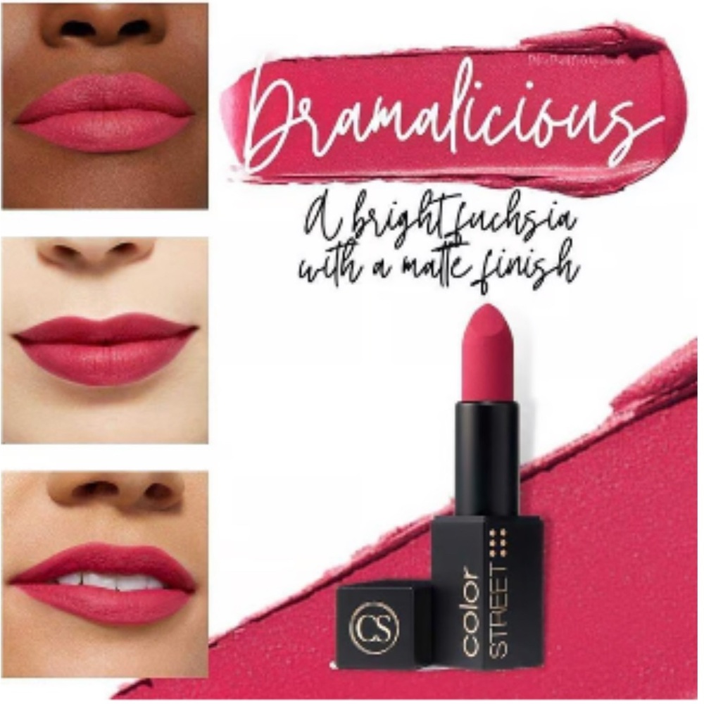Color Street Lipstick - Dramalicious NIB